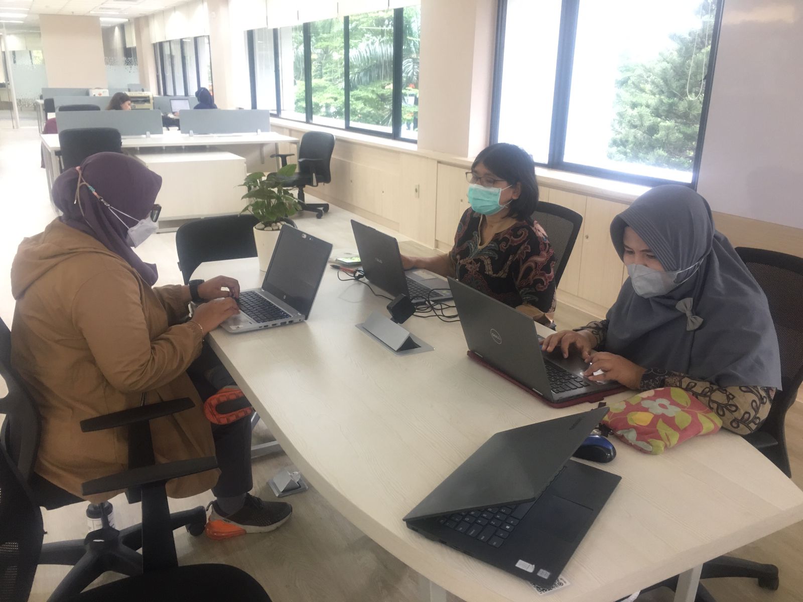 Reviu Penyelenggaraan Sistem Akuntabilitas Kinerja Instansi Pemerintah (SAKIP) desk dengan tim Aparat Pengawas Internal Pemerintah (APIP) Inspektorat Jenderal Kemenkes